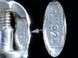 Серьги гвоздики пусеты серебро с камнем Чарівне сяйво, фото, интернет магазин Nanogu.com.ua