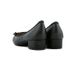 Туфли женские на широком устойчивом каблуке с бантом Кайла черные, фото, интернет магазин Nanogu.com.ua