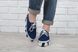 Мокасини сліпони жіночі шкіряні темно-сині на шнурівці Туреччина, фото, інтернет магазин Nanogu.com.ua