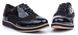 Туфли оксфорды женские Todzi черные на шнуровке, фото, интернет магазин Nanogu.com.ua