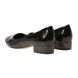 Туфли женские лакированные черные на широком каблуке Kayla, фото, интернет магазин Nanogu.com.ua