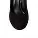 Туфли женские на широком устойчивом каблуке черные Modo, фото, интернет магазин Nanogu.com.ua