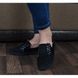 Туфли слипоны женские черные лаковые на шнуровке «Folli», фото, интернет магазин Nanogu.com.ua