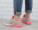 Кросівки жіночі замш Nike Lunarglide 7 Running світло сірі з рожевим, фото, інтернет магазин Nanogu.com.ua