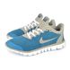 Кросівки чоловічі сині Nike Free Run 3.0 на гнучкій білій підошві, фото, інтернет магазин Nanogu.com.ua