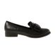 Туфли лоферы женские «Elisabeth» черные на низком ходу, фото, интернет магазин Nanogu.com.ua
