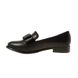 Туфлі лофери жіночі «Elisabeth» чорні на низькому ходу, фото, інтернет магазин Nanogu.com.ua