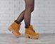 Ботинки женские на платформе Jeffrey Campbell Nirvana Yellow Boot style, фото, интернет магазин Nanogu.com.ua