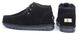 Ботинки топ-сайдери чоловічі UGG Australia чорні замшеві низькі на шнурівці, фото, інтернет магазин Nanogu.com.ua