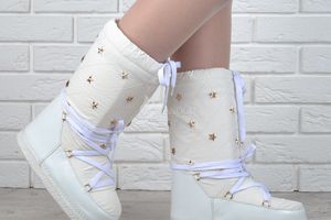 Луноходы Moon Boots - самая теплая обувь которая спасет Вас от холода!