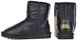 Уггі шкіряні UGG Australia дитячі зимові чоботи чорні, фото, інтернет магазин Nanogu.com.ua