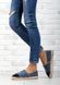 Кеди жіночі еспадрільі джинсові на платформі Fashion сині, фото, інтернет магазин Nanogu.com.ua