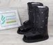 Дутики жіночі місяцеходи термо Moon Boots Black найтепліше взуття, фото, інтернет магазин Nanogu.com.ua