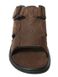 Шлепанцы мужские кожаные коричневые 4Rest USA, фото, интернет магазин Nanogu.com.ua