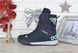 Дутики женские спортивные ботинки Adidas Terrex синие на шнуровке, фото, интернет магазин Nanogu.com.ua