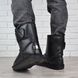 Угги мужские кожаные зимние сапоги UGG Australia черные на липучке, фото, интернет магазин Nanogu.com.ua