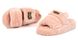 Тапочки жіночі хутряні босоніжки UGG рожеві пастельні, фото, інтернет магазин Nanogu.com.ua