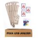 Настольная игра Pegs and Jokers Luxure до 6 игроков, популярная в США, фото, интернет магазин Nanogu.com.ua