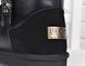 Угги женские кожаные UGG Australia Black зимние сапоги черные, фото, интернет магазин Nanogu.com.ua