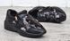Кросівки жіночі дихаючі чорні з паєтками на блискавці Rich style, фото, інтернет магазин Nanogu.com.ua