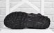 Сандалии мужские кожаные спортивные Restime in black size+ черные на липучках, фото, интернет магазин Nanogu.com.ua