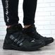 Кросівки чоловічі трекінгові Adidas Terrex текстильні чорні хакі, фото, інтернет магазин Nanogu.com.ua