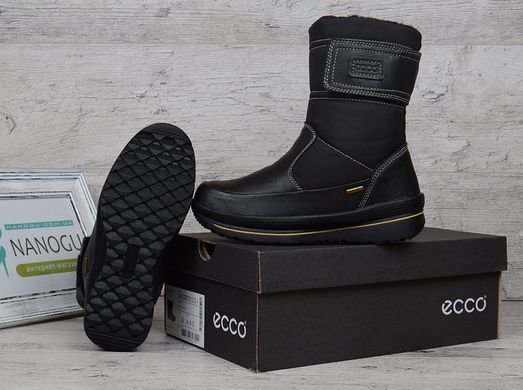 Купить Сапоги женские зимние кожаные Ecco Gore-Tex Terra фото, в интернет-магазине обуви Nanogu.com.ua Днепр, Киев, Полтава, Чернигов, Харьков, Запорожье, Украина