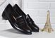 Туфли женские лоферы на маленьком каблуке London черные, фото, интернет магазин Nanogu.com.ua