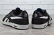 Кросівки чоловічі Reebok Classics Royal Complete Low шкіряні прошиті чорні з синім, фото, інтернет магазин Nanogu.com.ua