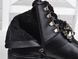 Ботинки женские на устойчивом каблуке Sopra с камнями черные на молнии, фото, интернет магазин Nanogu.com.ua