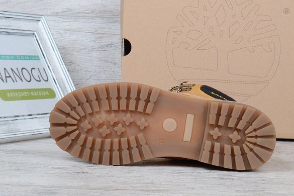 Купить Ботинки зимние кожаные Timberland yellow boots на меху фото, в интернет-магазине обуви Nanogu.com.ua Днепр, Киев, Полтава, Чернигов, Харьков, Запорожье, Украина