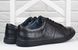 Туфлі чоловічі шкіряні KF style чорні міський стиль на шнурівці, фото, інтернет магазин Nanogu.com.ua