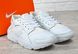 Кроссовки мужские кожаные Nike Huarache белые с текстилем, фото, интернет магазин Nanogu.com.ua