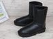 Угги женские Ugg leather boots кожаные черные, фото, интернет магазин Nanogu.com.ua