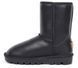 Угги женские Ugg leather boots кожаные черные, фото, интернет магазин Nanogu.com.ua