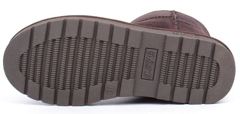 Купить Угги женские замша Classic Mini Brown низкие овчина фото, в интернет-магазине обуви Nanogu.com.ua Днепр, Киев, Полтава, Чернигов, Харьков, Запорожье, Украина