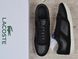 Кросівки чоловічі шкіряні Lacoste Ortholite сліпони чорні, фото, інтернет магазин Nanogu.com.ua