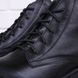 Ботинки женские кожаные на платформе Украина черные со шнуровкой, фото, интернет магазин Nanogu.com.ua