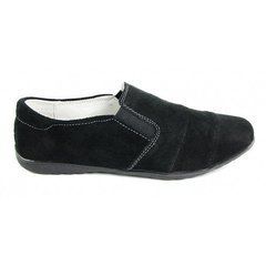 Купить Мокасины женские черные замшевые Little Black Moccasin фото, в интернет-магазине обуви Nanogu.com.ua Днепр, Киев, Полтава, Чернигов, Харьков, Запорожье, Украина