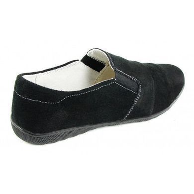 Купить Мокасины женские черные замшевые Little Black Moccasin фото, в интернет-магазине обуви Nanogu.com.ua Днепр, Киев, Полтава, Чернигов, Харьков, Запорожье, Украина