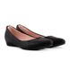 Туфли женские на широком устойчивом каблуке черные Kylie лазерное напыление, фото, интернет магазин Nanogu.com.ua