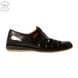 Туфлі чоловічі літні шкіряні чорні 4Rest USA на липучках, фото, інтернет магазин Nanogu.com.ua