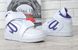 Кросівки жіночі снікерси білі шкіряні Ato Matsumoto лак на липучках, фото, інтернет магазин Nanogu.com.ua