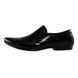 Туфлі чоловічі класичні шкіряні Jack Jones чорні, фото, інтернет магазин Nanogu.com.ua