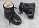 Дутики жіночі місяцеходи термо Moon Boots Jewelry чорні, фото, інтернет магазин Nanogu.com.ua