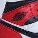 Кросівки чоловічі шкіряні Nike Air Jordan 1 retro Chicago червоні, фото, інтернет магазин Nanogu.com.ua