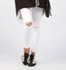 Кроссовки женские замшевые белые с черным 4Rest USA на шнуровке, фото, интернет магазин Nanogu.com.ua
