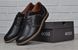 Туфли мужские кожаные Ecco черные на шнуровке, фото, интернет магазин Nanogu.com.ua