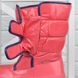 Дутики женские высокие зимние сапоги Super Gear розовые коралл на липучках, фото, интернет магазин Nanogu.com.ua