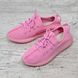 Кросівки жіночі текстильні Boost рожеві на шнурівці, фото, інтернет магазин Nanogu.com.ua